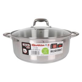 Caçarola Quttin New Caesar Aço inoxidável Com tampa - 18 cm