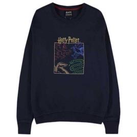 Difuzed Suéter Harry Potter House Crests 2XL Black / Blue / Yello