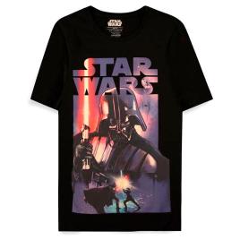 Difuzed Camiseta De Manga Curta Star Wars Darth Vader XL Black / Red / Purple