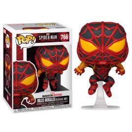 Pop Figure Marvel Spiderman Miles Morales S.t.r.i.k.e. Suit