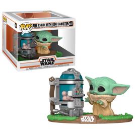 Pop Figure Star Wars The Mandalorian Child With Canister
