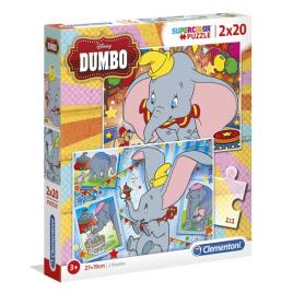 Disney Puzzle 2X20P Dumbo