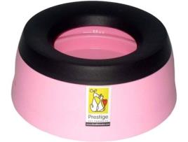 Bebedouro para Perros, Gatos ROAD REFRESHER Antissalpicos (Rosa - 24.2 x 10.2 cm - 1.4 L - Polipropileno)