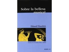 Livro Sobre La Bellesa Musical de Eduard Hanslick (Catalão)