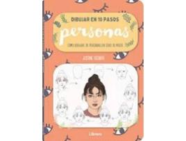 Livro Dibujar Personas En 10 Pasos de Justine Lecouffe (Espanhol)