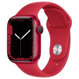 Apple Relógio Inteligente Series 7 (product) Red Gps 41 Mm One Size Red