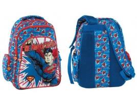 Mochila SUPER HOMEM  (Azul - Poliéster - 30x14x44cm)
