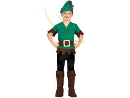 Fato de Menino  Robin Hood Com Chapéu (Tam: 10 a 12 anos)
