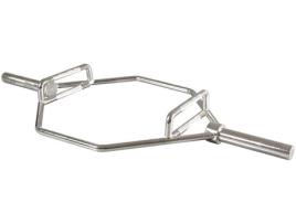 Barra Hexagonal  Olympic Curl Bar (Prateado - 4 kg)