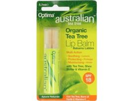 Bálsamo Labial AUSTRALIAN TEA Árvores Chá SPF 18 (6 ml)