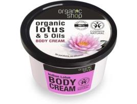 Creme de Corpo ORGANIC SHOP Indiano Lotus (250 ml)