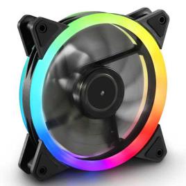 Sharkoon Ventilador Shark Blades Rgb 120 Mm One Size Black