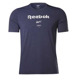 Reebok Camiseta De Manga Curta Activchill Graphic Q3 XS Vector Navy