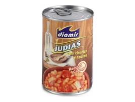 Feijões com chouriço  (425 g)