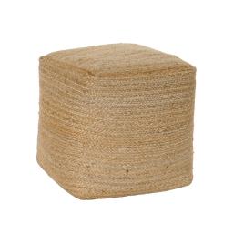 Repousa pés DKD Home Decor Fibra Natural (45 x 45 x 40 cm)