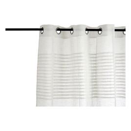 Cortinas Poliéster Tecido Natural (140 x 260 cm)