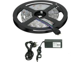 Fita LED  Impermeável (300 lm/m - Plástico - Branco)