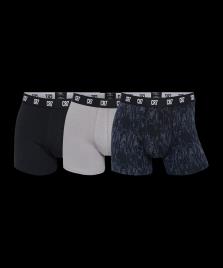 Boxers CR7 CR7 Basic Trunk AOP Boxershort 3er Pack Grau F712 8110-49-712 Tamanho XL