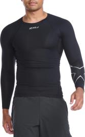Camiseta de manga comprida   CORE COMPRESSION L/S ma6398a-blksil Tamanho M
