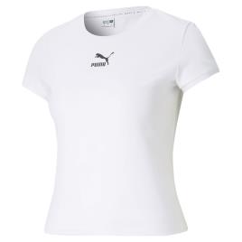 Puma Select Camiseta De Manga Curta Classics Fitted L Puma White