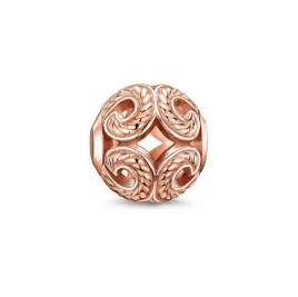 Miçangas Femininas  K0009-415-12 (1,10 Cm) Bronze (1,1 Cm)