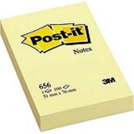 Post-it Bloco De Notas Aderentes 51x76 Amarelo