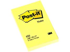 Post-it Bloco De Notas Aderentes 51x76 Amarelo