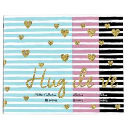 Caderno Agrafado A5 60f Pajory Glitter