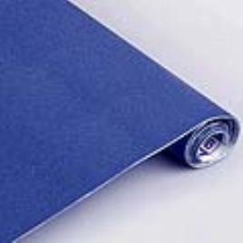 Rolo Papel Veludo Ades. Sadipal 0.45x1mt Azul