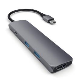 Type-c Slim Multi-port Adapter 4k (space Grey)