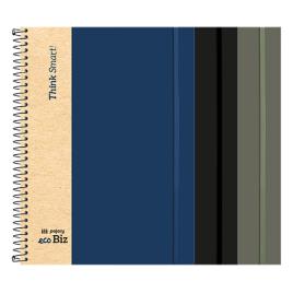 Caderno Espiral Capa Dura A5 60f Pajory Eco.biz Ii Xadrez