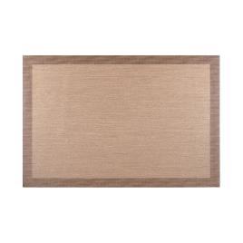 TAPETE LIVING STYLE BEGE-CHOCO 120X180CM CINTACOR