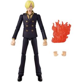 Bandai Figura One Piece Sanji Anime Heróis 16 Cm One Size Multicolor