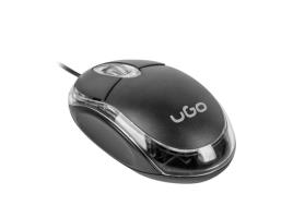 Rato Ugo Umy-1007, Ótico, Usb Type-A, 1000 Dpi