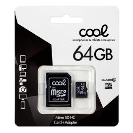 Cartão Memoria Micro SD C/ Adapt. x64 GB (C.10)