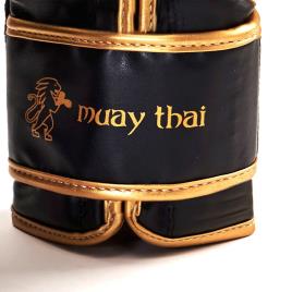 Leone1947 Luvas De Combate Muay Thai 14 Oz Black