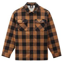 Dickies Camisa Forrada Sherpa Sacramento L Brown Duck