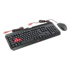 TECLADO + RATO GAMING   (Q100+S2) USB  - BLACK
