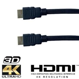 Cabo HDMI Dourado 2.0V 1.5M