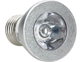 Lâmpada LED  (3 W - Casquilho: E27 - Luz Branco Frio - 250 lm)