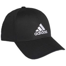 Adidas Boné Baseball Cotton Twill 58 cm Black / Black / White