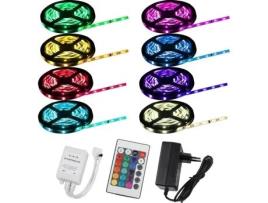 Fita LED  RGB (360 lm/m - Plástico - Branco)