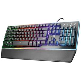 Trust 21843 Teclado Semi-mecanico usb Gaming gxt 860 Thura Negro