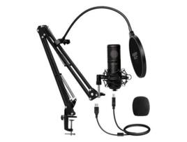 Keepout pro kit Microfono xlr - Multiples Accesorios - Cable de 1.35m - Color Negro