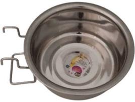 Comedouro para Passaros LOLO PETS 332263 (18.5 cm x 7 cm - 1.34 L - Inox)