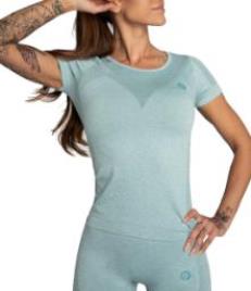 Camiseta Gym Glamour Gym Glamour Fusion Seamless Shirt ggtfg Tamanho XS