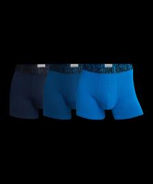 Boxers   Basic Trunk Boxershort 3er Pack Blau F2731 8100-49-2731 Tamanho S