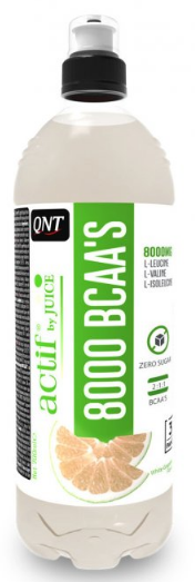 Bebida QNT BCAA S 8000 mg with juice White Grapefruit (zero calorie) 700 ml qnt1229