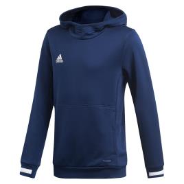 Adidas Badminton Sudadera Con Capucha Team 19 7-8 Years Navy Blue / White