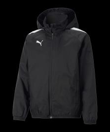 Anoraque com capuz  teamLIGA All Weather Jkt Jr 65724603 Tamanho 176